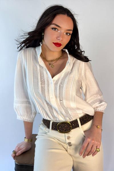 Chemise manches ¾ NESKA
