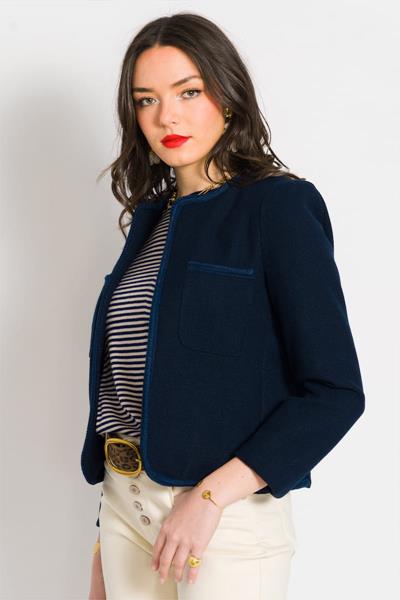 Veste en maille CALINERA