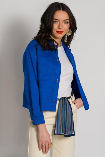 Veste suédine SANTANA