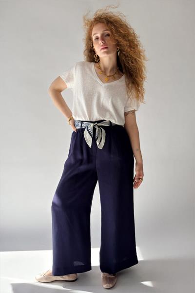 Pantalon palazzo EMARA