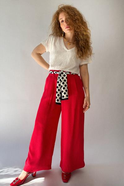 Pantalon palazzo EMARA