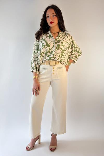Pantalon wide leg ELYSA