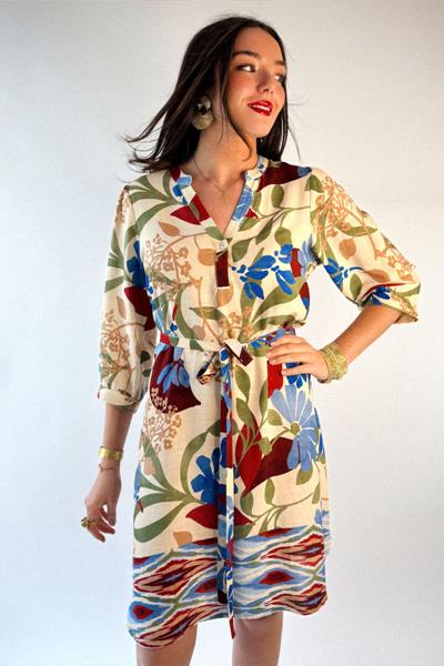 Robe imprimée MAZARINE