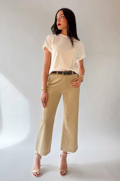 Pantalon wide leg CLARA