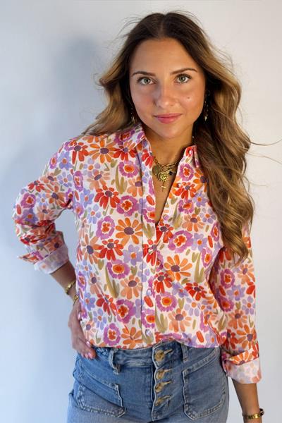 Chemise imprimée TODDY