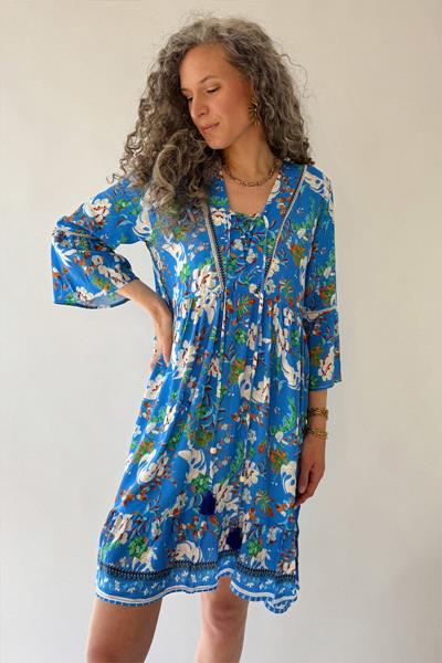 Robe imprimée baby doll ILA