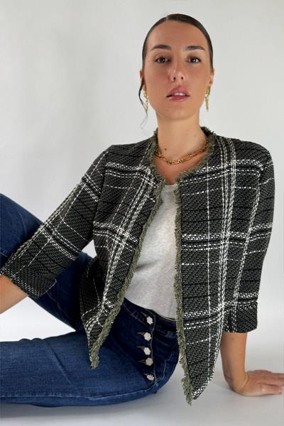 Veste en tweed COCOON