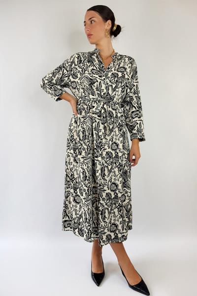 Robe chemise maxi ANTHEA