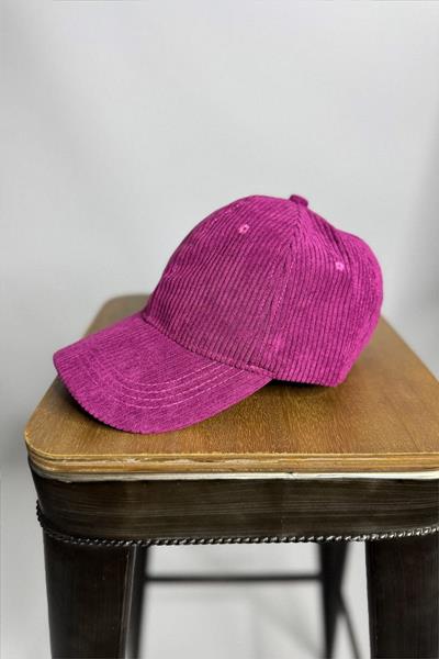 Casquette en velours DIEGO