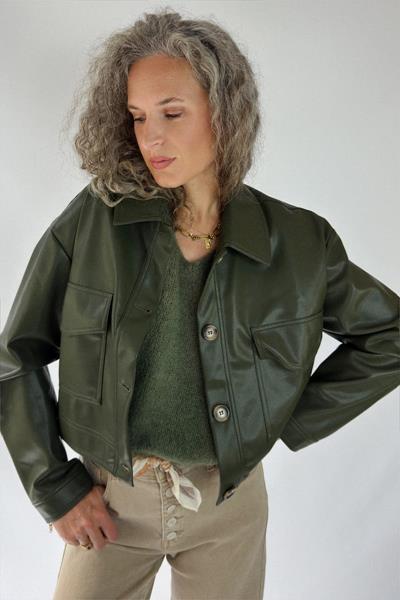 Blouson simili cuir SEGA