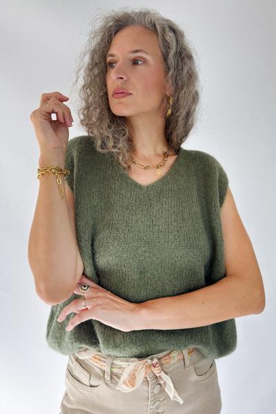 Pull sans manche YOURI