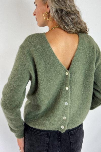 Gilet mélange alpaga CANDICE