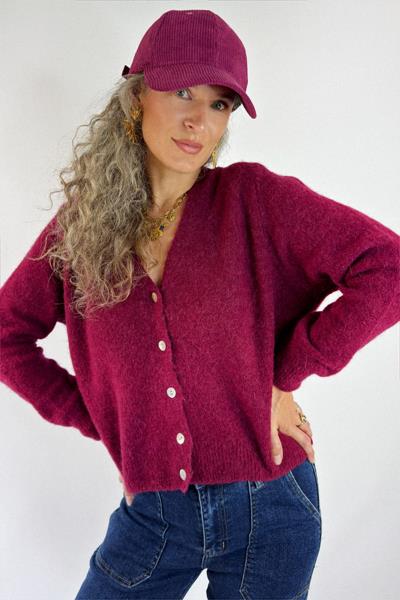 Gilet mélange alpaga CANDICE