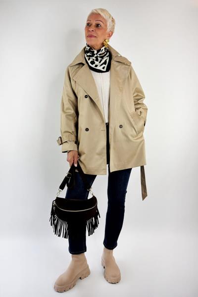 Trench-coat court TYLAN