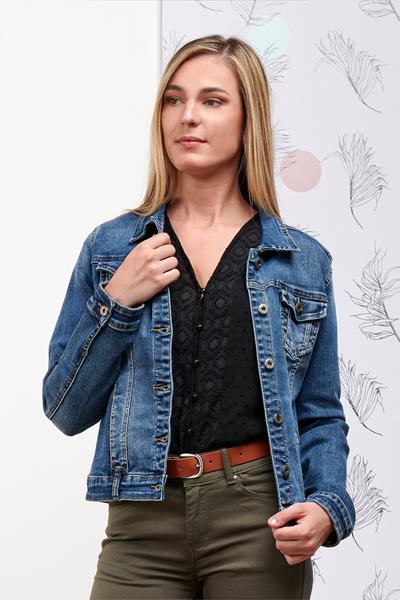 Veste en Jean GIULIAN