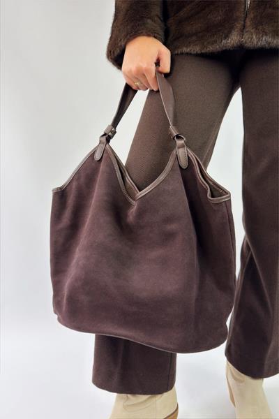 Sac en cuir suédé GEDEAS