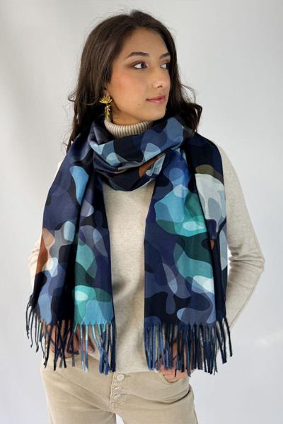 Grande écharpe imprimée RESQUILLE
