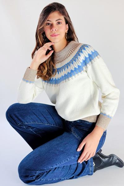 Pull jacquard MISTRAL