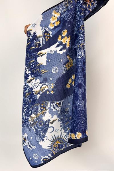 Foulard imprimé CHISTERA