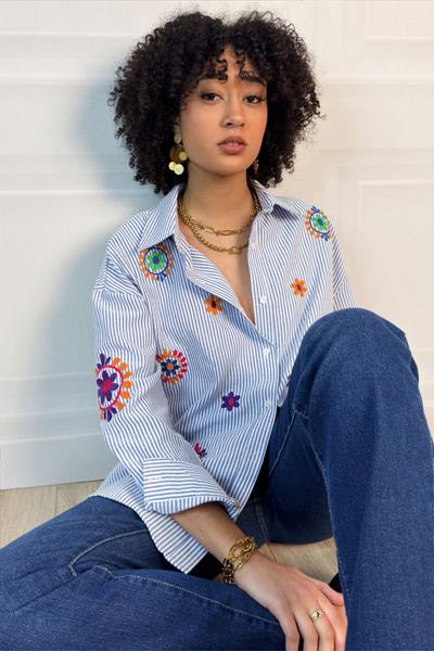 Chemise brodée LEMPICA