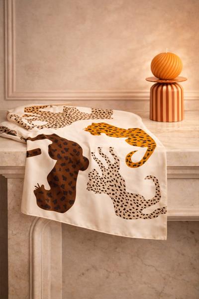 Foulard imprimé CLEOPARD