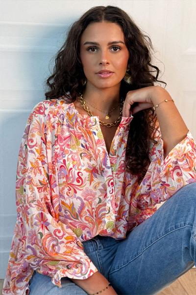 Chemise coupe oversized AMPLAIA