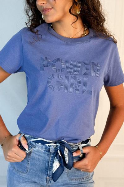 Tee shirt brodé POWER