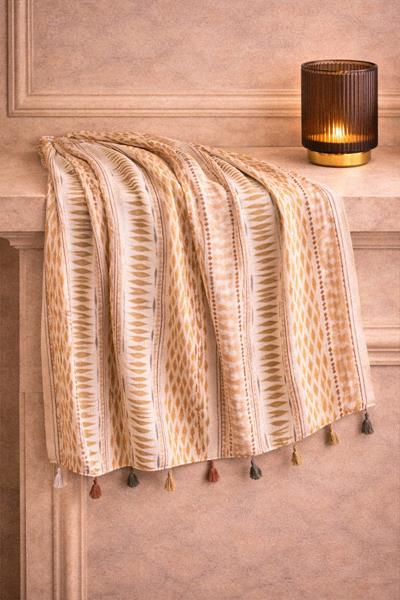 Grande étole rectangulaire HAYDEN