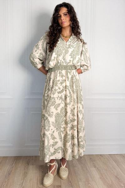 Jupe longue imprimée ALIQUE