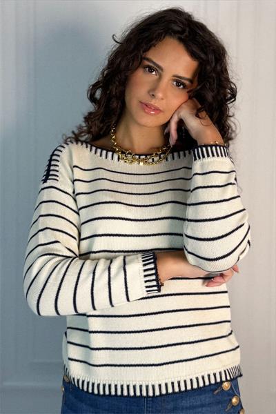 Pull marinière MALALA