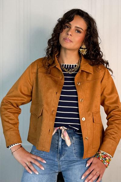 Veste Suédine SANTO