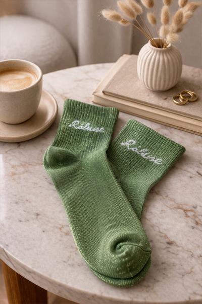 Chaussettes pailletées REX