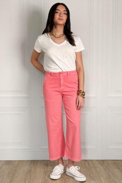 Pantalon 7/8ème jambes larges NARA