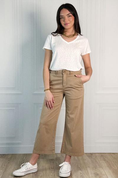 Pantalon 7/8ème jambes larges NARA