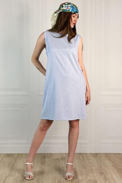 Robe chasuble EMATY col rond