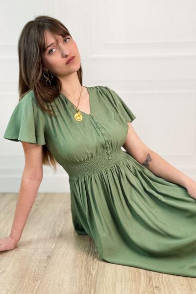 Robe OUTAMA smockée