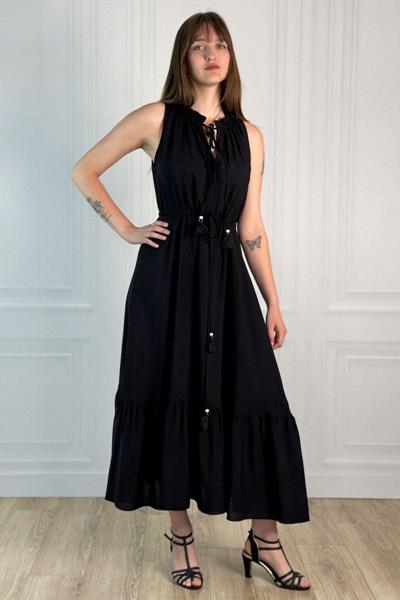 Robe longue unie NEELAM