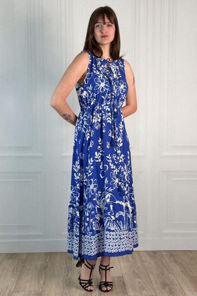 Robe longue imprimée NEELAM