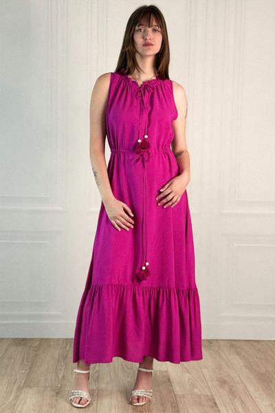 Robe longue unie NEELAM