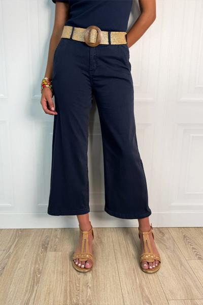 Pantalon 7/8ème jambes larges NARA