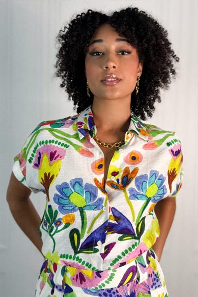 Chemise imprimée KOTTY