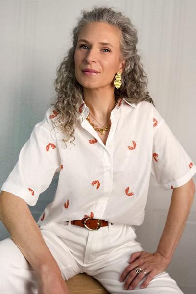 Chemise brodéé MAKO