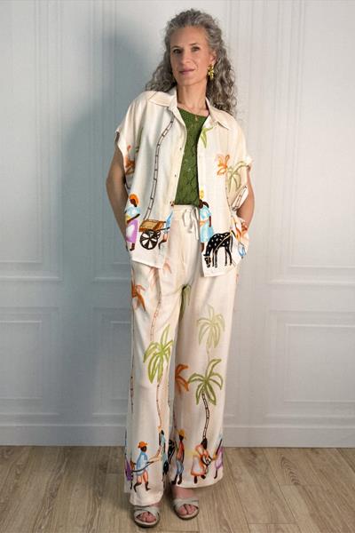 Pantalon palazzo BARTHELEMY