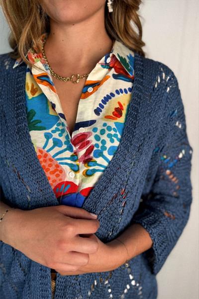 Cardigan en maille MAYENNE