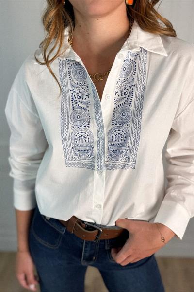Chemise imprimée DANIKA