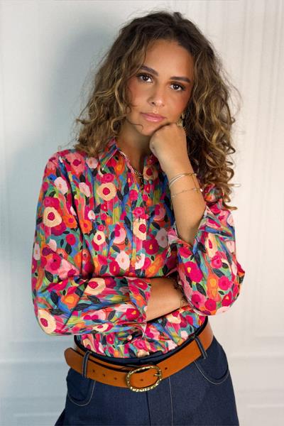 Chemise imprimée TODDY