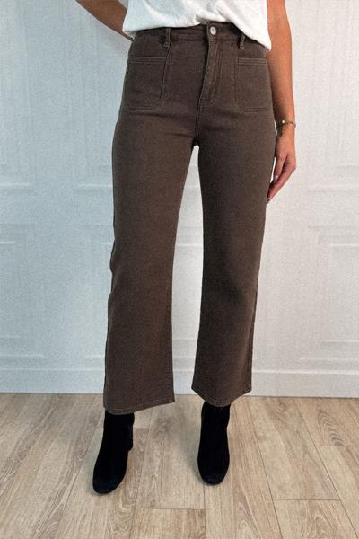 Pantalon droit ROXANE