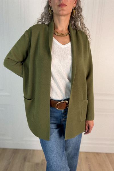 Gilet col châle CLINTON