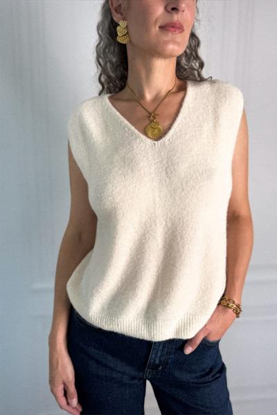 Pull sans manche YOURI