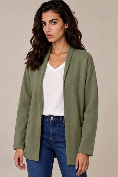 Gilet col châle CLINTON